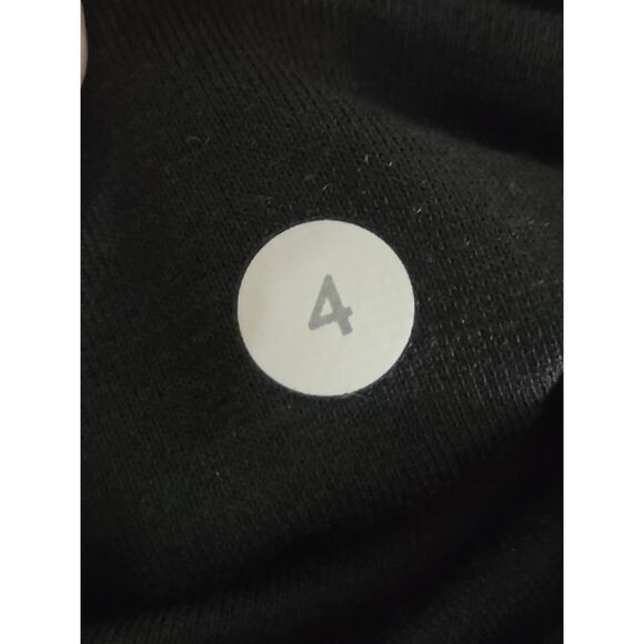 Lululemon Wunder Under Cire Wrap Yoga Stirrup Pants Women's Size 4 Black - Picture 15 of 15